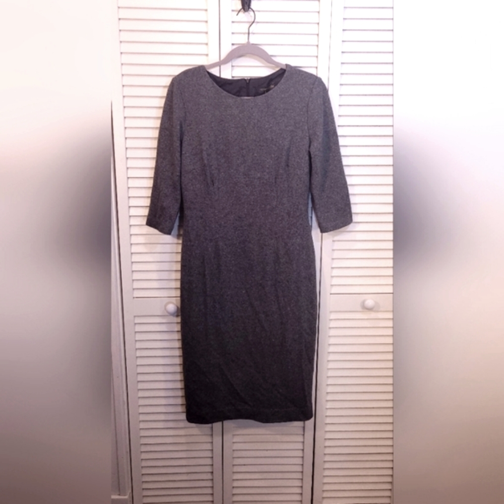 Fully-lined Winter Sheath Dress - Size 8 NWT